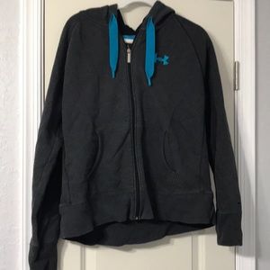 Under Armour Gray Zipper Hoodie